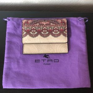 Etro card holder. Made in Italy.